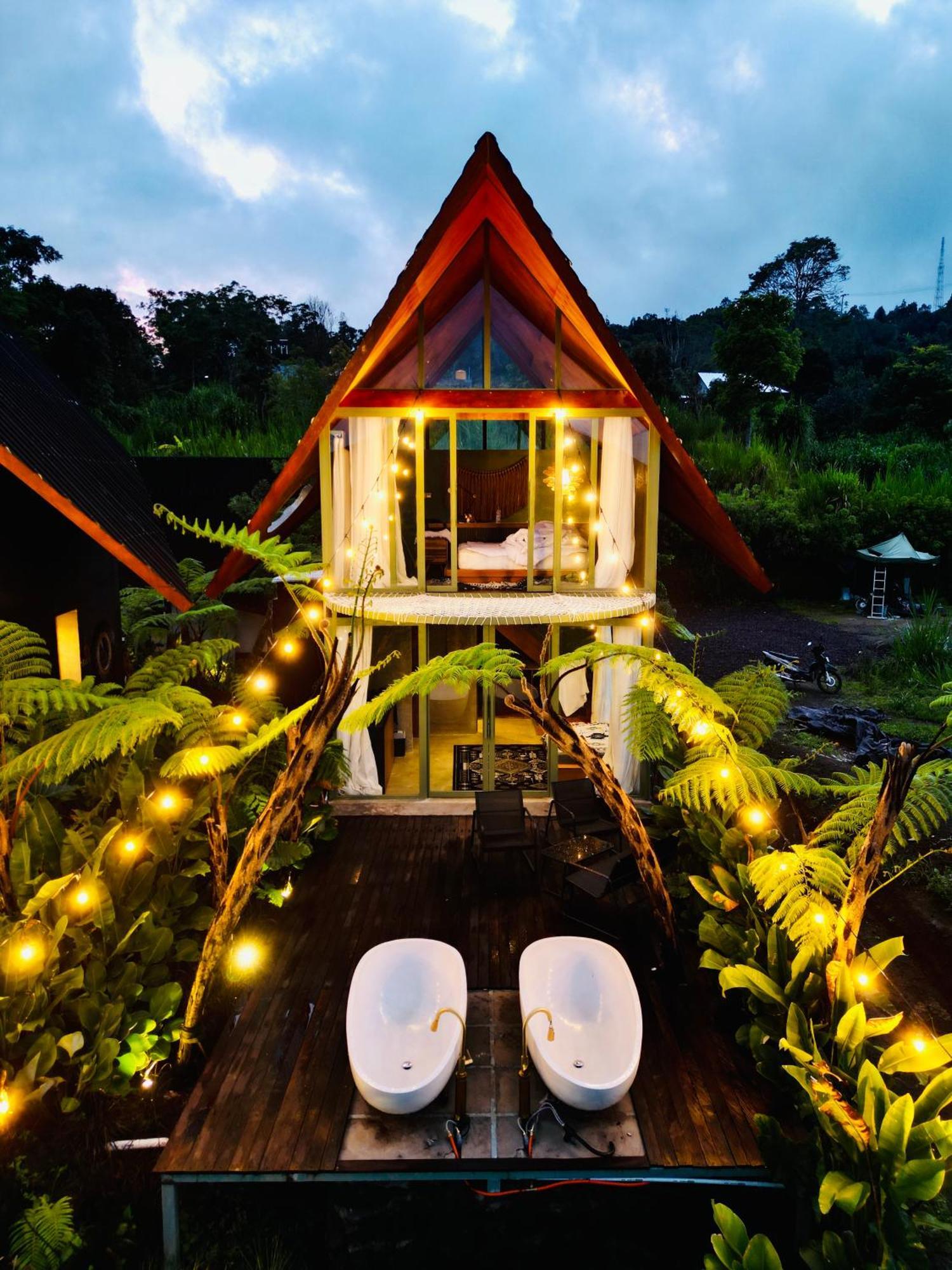 Black Wood Cabin กินตามานี ภายนอก รูปภาพ